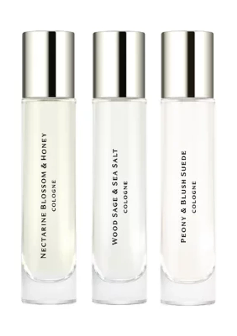 Fresh & Floral Cologne Trio Gift Set - $82 Value!