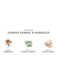 Jasmine Sambac & Marigold Home Candle