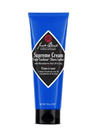 Supreme Cream Triple Cushion® Shave Lather with Macadamia Nut Oil & Soy 