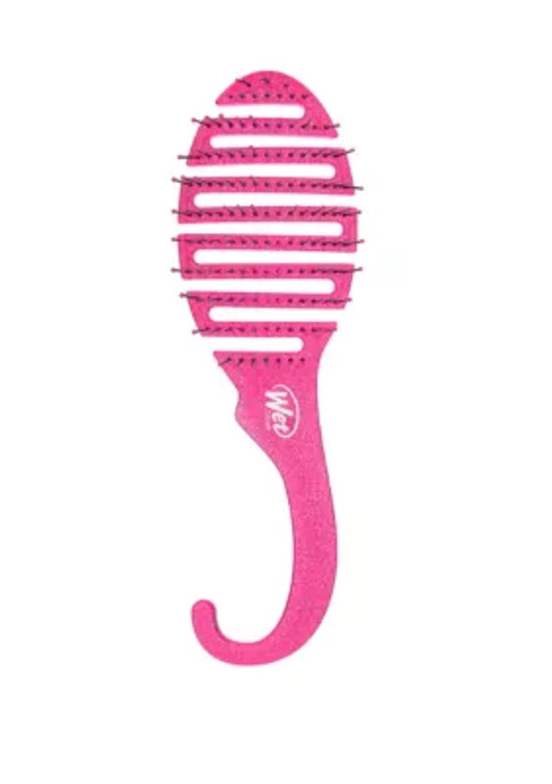 Shower Detangler Brush - Pink Glitter