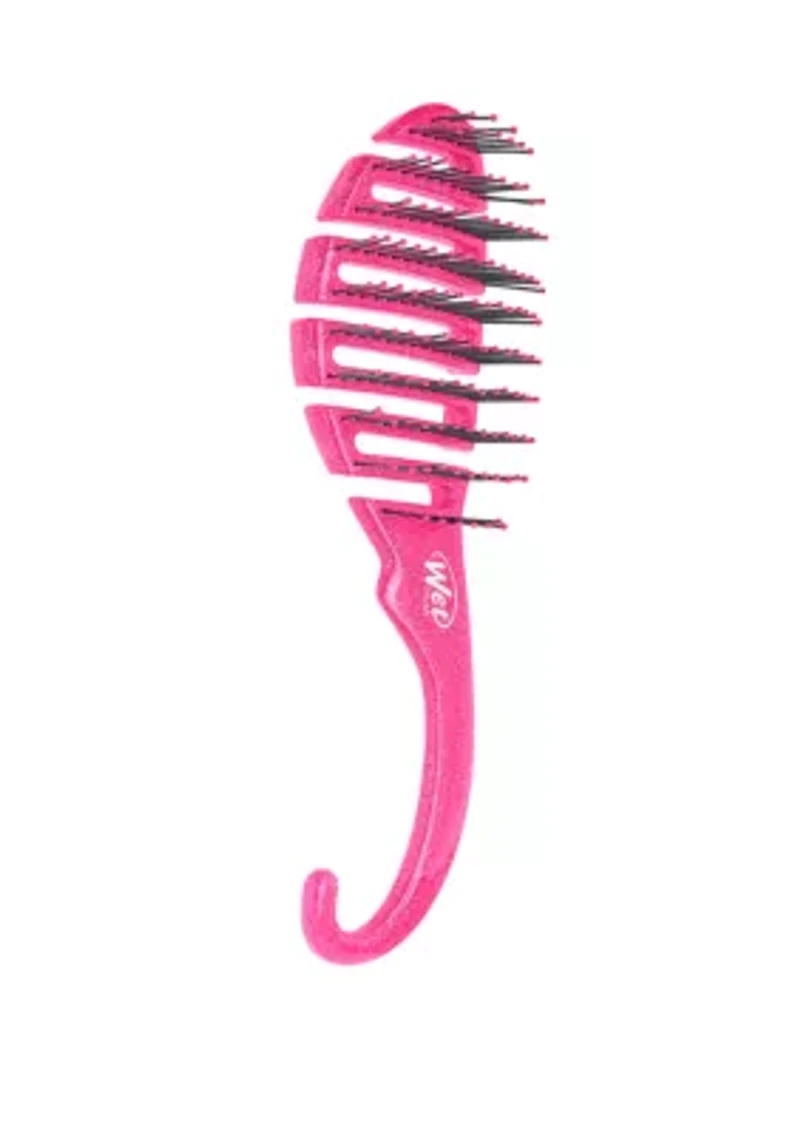 Shower Detangler Brush - Pink Glitter 