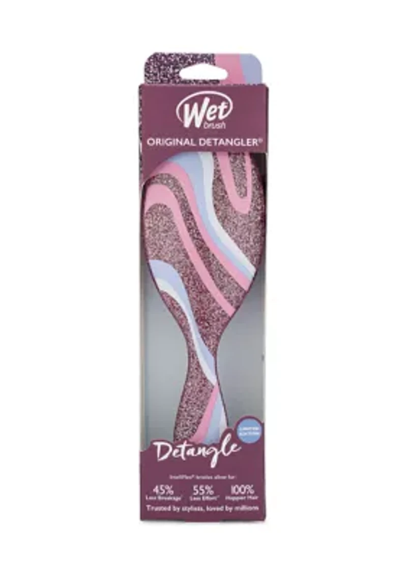 Original Detangler Glitter Vortex Brush, Pink