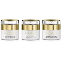 24K Moisturizer + Night Cream + Wrinkle Cream  3pc Set