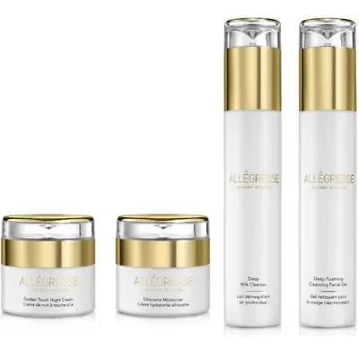 24K Moisturizer + Night Cream + Facial Gel  3pc Set