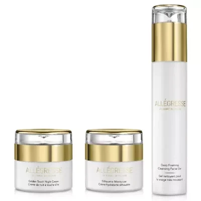 24K Facial Serum + Facial Gel+ Wrinkle Cream  3pc Set