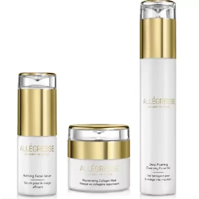 24K Facial Serum + Facial Gel+ Moisturizer  3pc Set