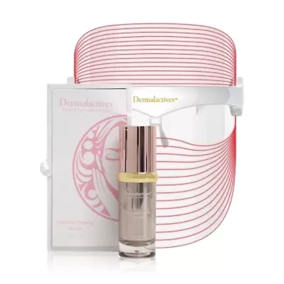 7 in 1 Light Therapy LED Mask  + Intensive Firming Serum 2 Piece Set