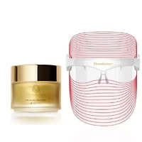7 in 1 Light Therapy LED Mask  + 24K Gold Peel Mask 2 Piece Set