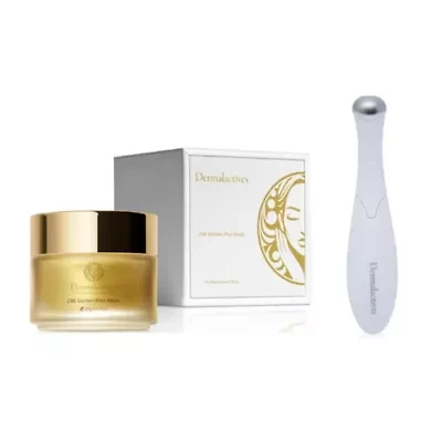 24K Gold Peel Mask + Ion Eye Wand 2 Piece Set