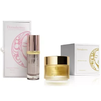 24K Gold Peel Mask + Intensive Firming Eye Serum 2 Piece Set