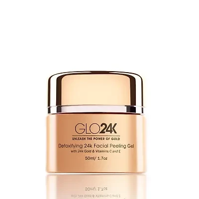 24K Detoxifying Facial Peeling Gel With 24k Gold & Vitamins C and E