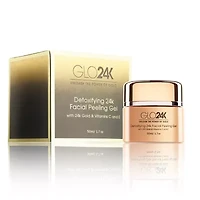 24K Detoxifying Facial Peeling Gel With 24k Gold & Vitamins C and E