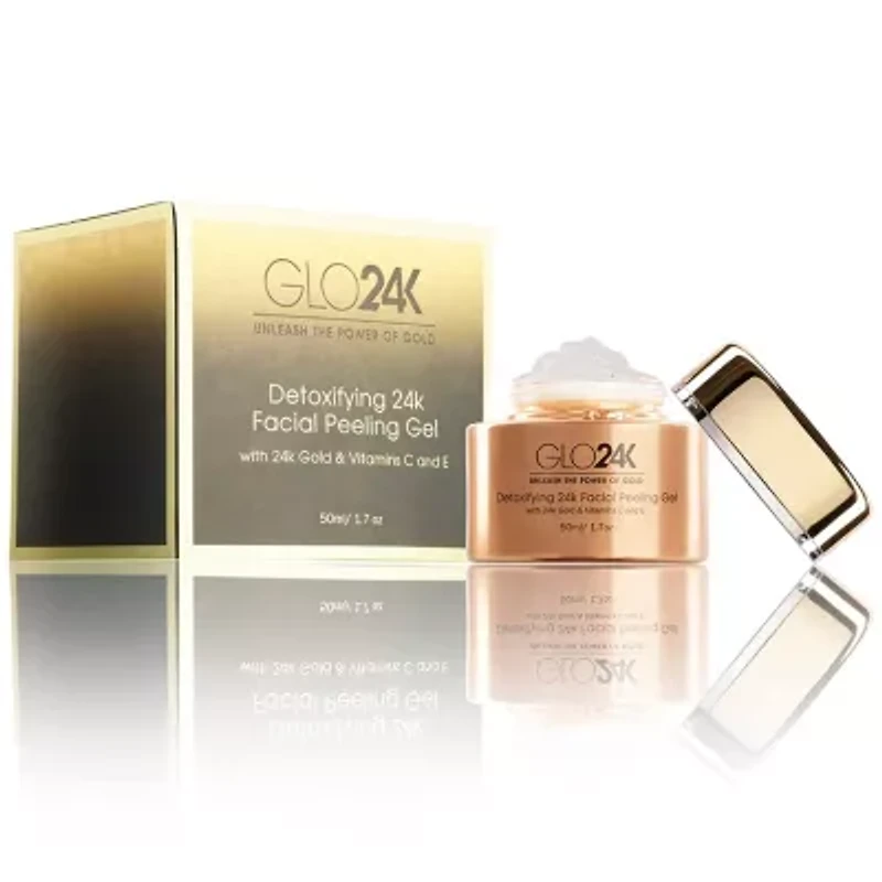 24K Detoxifying Facial Peeling Gel With 24k Gold & Vitamins C and E