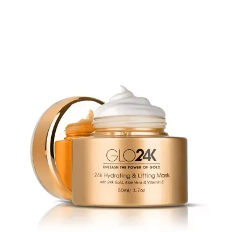 24k Hydrating & Lifting Mask With 24k Gold, Aloe Vera & Vitamin E