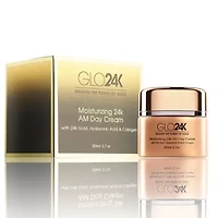 24K Moisturizing AM Day Cream With 24k Gold, Hyaluronic Acid & Collagen