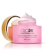 Collagen Face & Neck Cream With 24k Gold, Collagen & Hyaluronic Acid