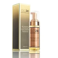 24K Exfoliating Foaming Cleanser With 24k Gold, Witch Hazel and Aloe Vera