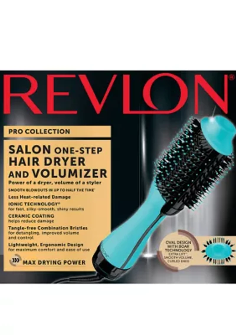 One-Step Hair Dryer & Volumizer Hot Air Brush, Mint