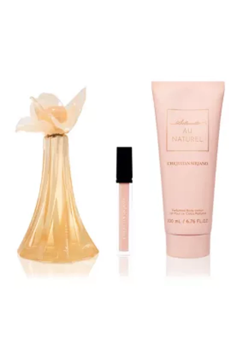 Silhouette Au Naturel 3-Piece Body Lotion Gift Set - $145 Value!