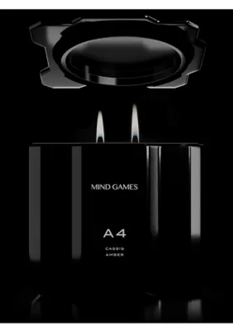 A4 Cassis Amber 10 oz Luxury Candle