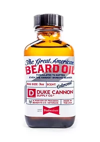 Great American Beard Oil with Budweiser Beer