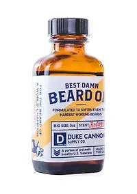 Big Bourbon Beard Oil