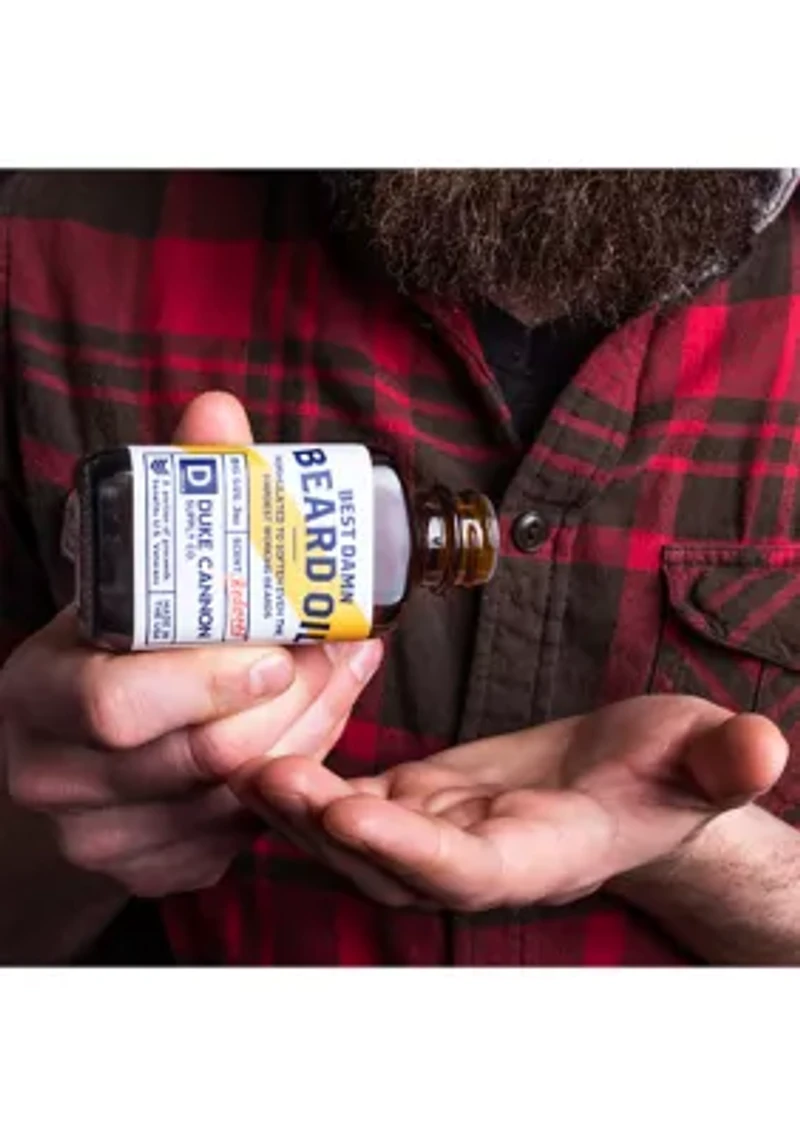 Big Bourbon Beard Oil