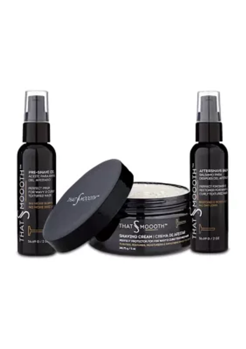 Premium Natural Shaving Products Set