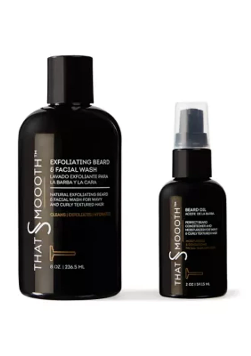 Premium Natural Skincare & Beard Products Set