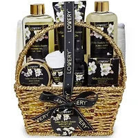 Lovery Bath & Body Gift - Orchid & Jasmine - Body Scrubs, Lotions & More - 9pc
