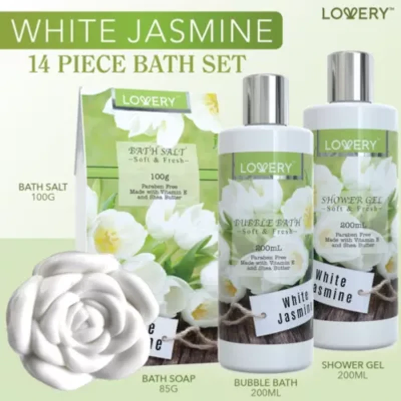 Lovery Bath And Body Gift 14pc Set