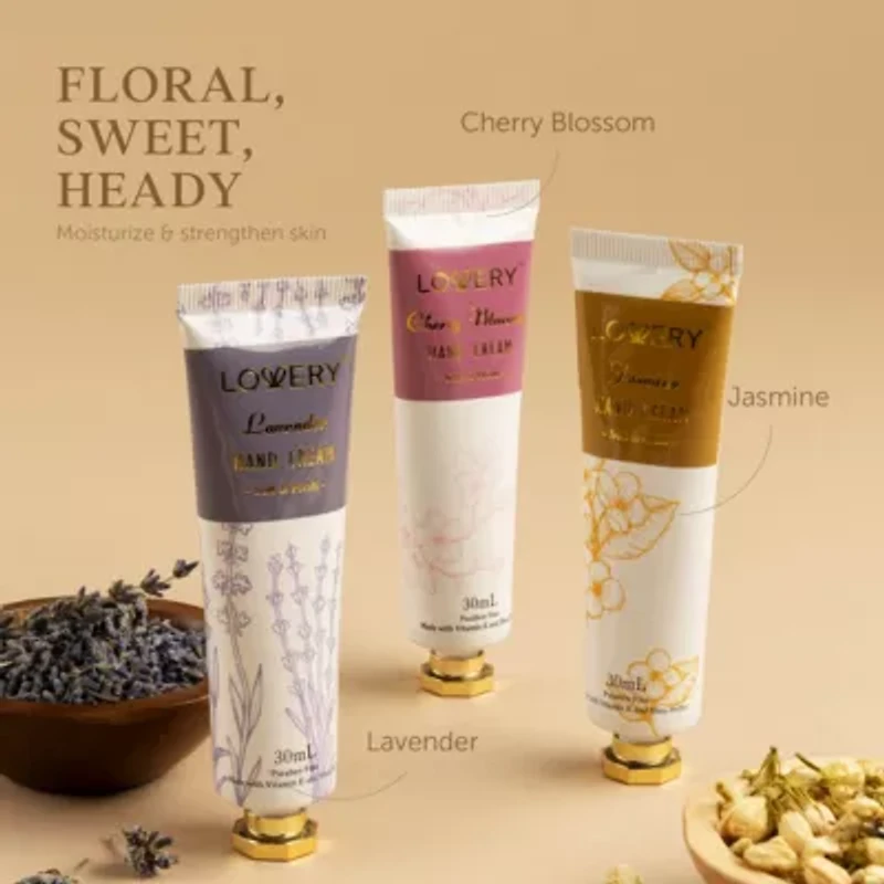 Lovery Aromatherapy Lotion Home Spa Gift Box - Hand Cream Set