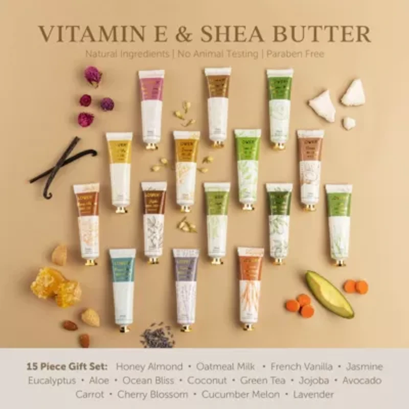 Lovery Aromatherapy Lotion Home Spa Gift Box - Hand Cream Set