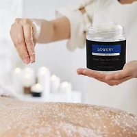 Lovery Dead Sea Bath and Body Gift Set - Luxury Bath Essentials with SheaButter - Home Spa Kit