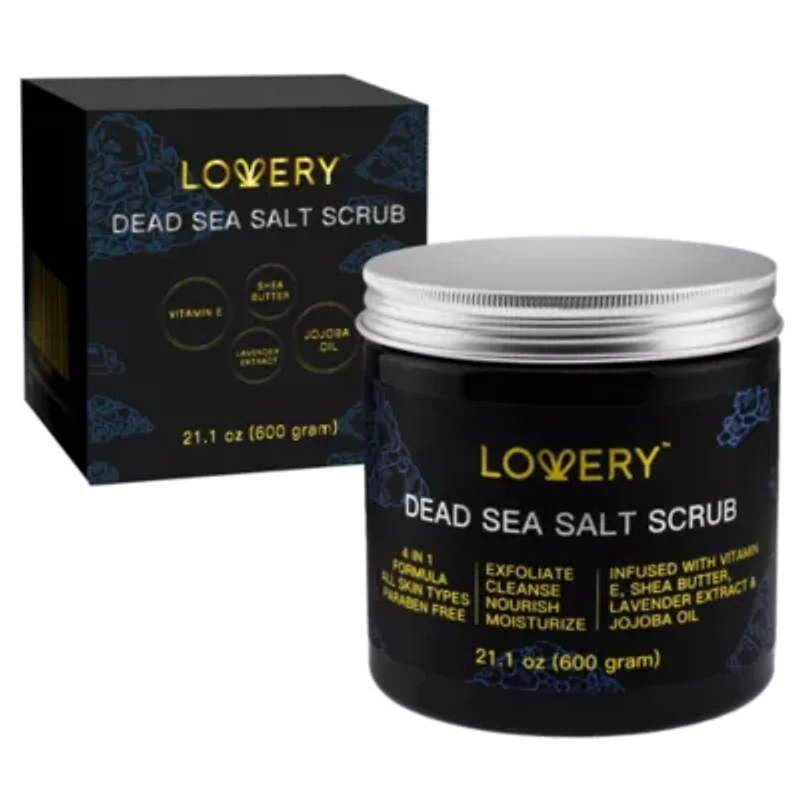 Lavender Dead Sea Salt Scrub