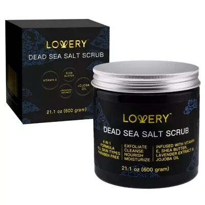 Lavender Dead Sea Salt Scrub