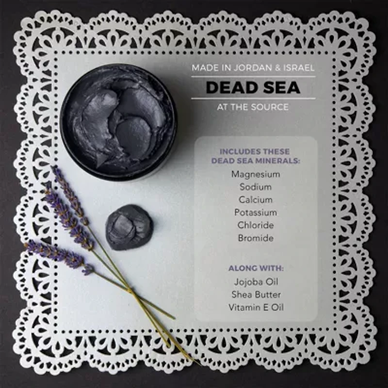 Lovery Dead Sea Mud Mask with Lavender Extract, Shea Butter, Jojoba Oil & Vitamin E