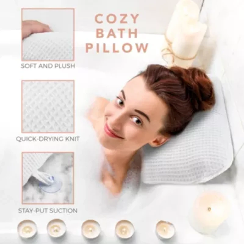 Home Spa Kit - Honey Almond Scent - Luxury Bath & Shower Gift for Women & Men