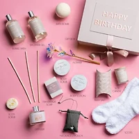 Birthday Gift Basket - Bath & Spa Gift Set for Women - Luxury Birthday Spa Gift Box