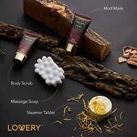 Mens Gift Set - 14 Pc Sandalwood Bath Gift Set - Personal Self Care Kit