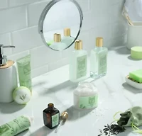 Tea Tree Bath Set - Luxury Aromatherapy Home Spa with Calming Mint Fragrance – 15 Pc