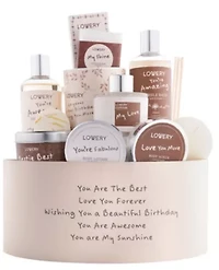 Birthday Gift Basket, Bath and Spa Gift Set for Women, Luxury Birthday Spa Gift Box