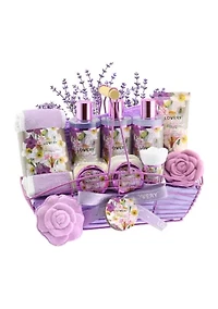 Vanilla Lavender Bath and Body Gift Basket