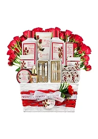 Red Rose Spa Gifts, Stress Relief Selfcare Kit