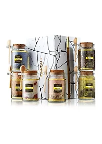 Bath Salts Gift Set with Natural Hers and Essentail Oils