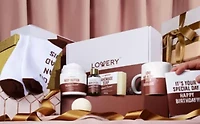 Happy Birthday Gift Box - Personalized Gifts - Relaxing Wine Tumbler and Spa Kit