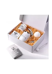 Gifts for Dad - Personalized Gifts for Men - Birthday, Thank You, Funny Wine Spa Gift Box