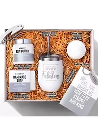 Gifts for Dad - Personalized Gifts for Men - Birthday, Thank You, Funny Wine Spa Gift Box