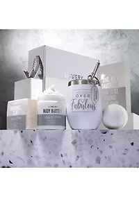 Gifts for Dad - Personalized Gifts for Men - Birthday, Thank You, Funny Wine Spa Gift Box