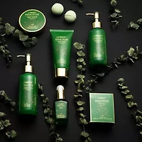 Luxury Holiday Basket, Eucalyptus Stress Relief Spa Kit, Bath and Body Care